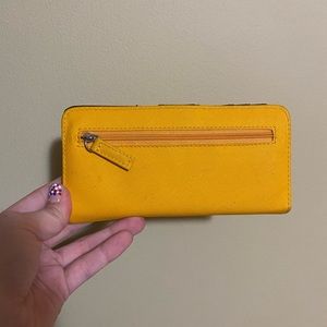 Yellow wallet
